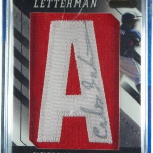 2008 Razor Letterman Carlos Santana AU #CAS-A1 Indians