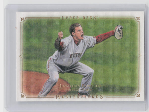 2008 Upper Deck Masterpieces Jonathan Papelbon #16 Sox