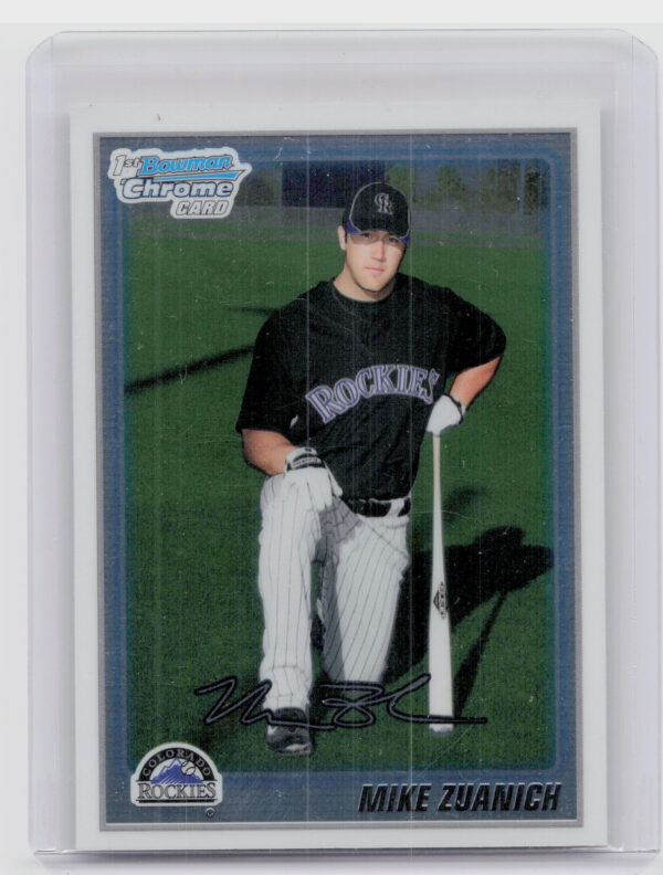 2010 Bowman Chrome Mike Zuanich #BCP136 Rockies Prospects