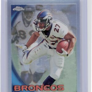 2010 Topps Chrome Knowshon Moreno Refractors #C83 Broncos