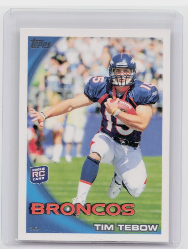 2010 Topps Tim Tebow RC #440 Broncos