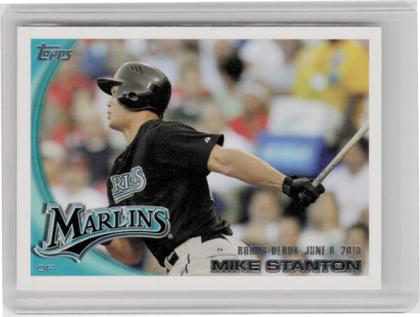 2010 Topps Update Mike Stanton #US-327 Marlins