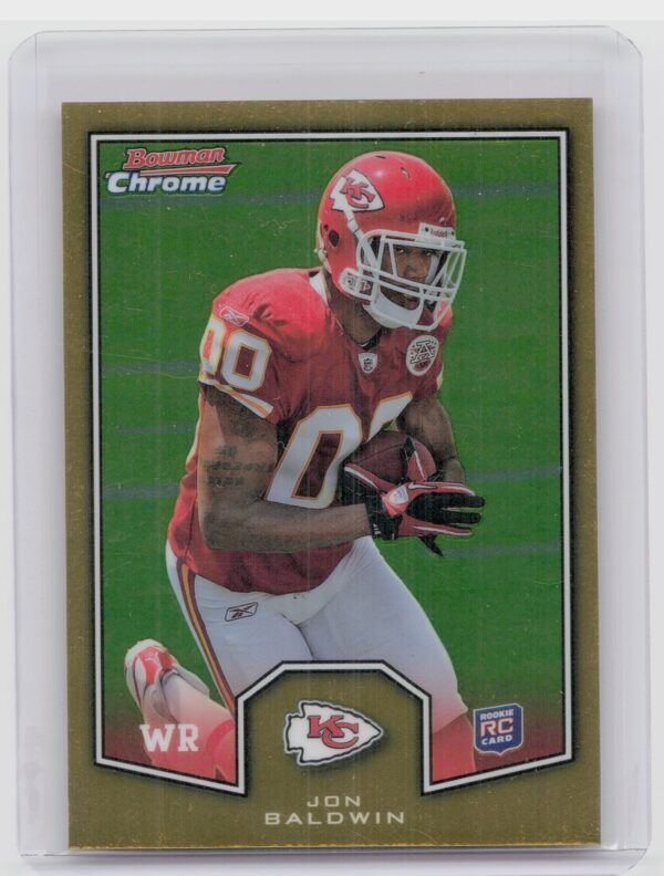 2011 Topps Chrome Jon Baldwin #BCR-10 Chiefs Bowman Chrome Rookies