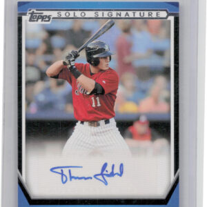 2011 Topps Pro Debut Thomas Field AU #SSA-TF Tourists Solo Signatures