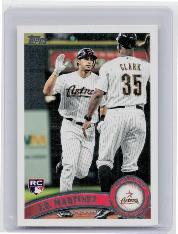 2011 Topps Update J.D. Martinez RC #US186 Astros