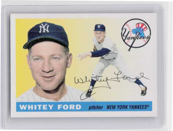 2011 Topps Whitey Ford #60YOTLC-6 Yankees 60 Years of Topps: The Lost Cards