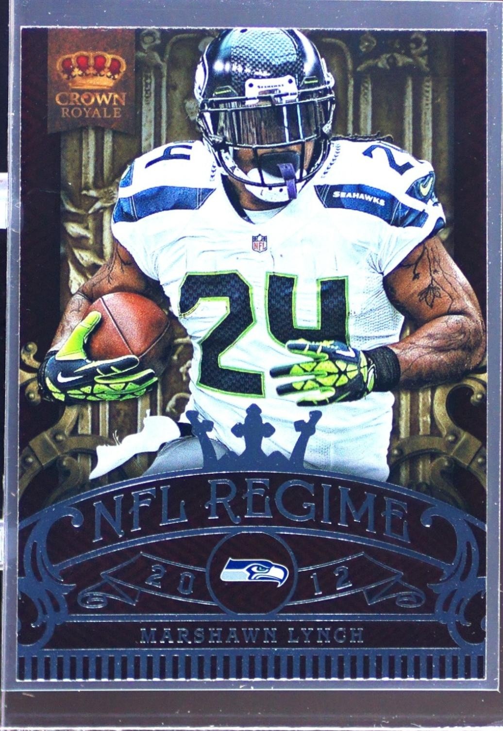 2012 Crown Royale Marshawn Lynch #23 Seahawks NFL Regime