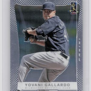 2012 Prizm Yovani Gallardo #62 Brewers