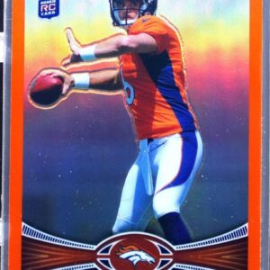 2012 Topps Chrome Brock Osweiler Orange Refractors RC #210 Broncos