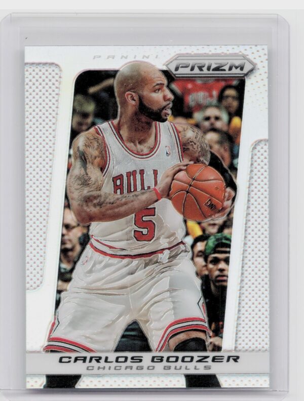 2013-14 Prizm Carlos Boozer Prizms Red #117 Bulls