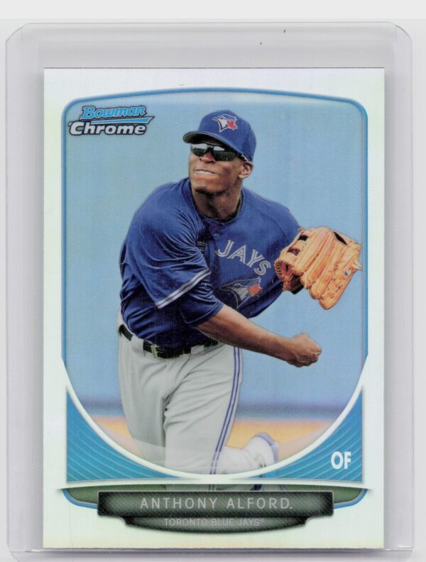 2013 Bowman Chrome Anthony Alford #BCP208 Jays Prospects Refractors