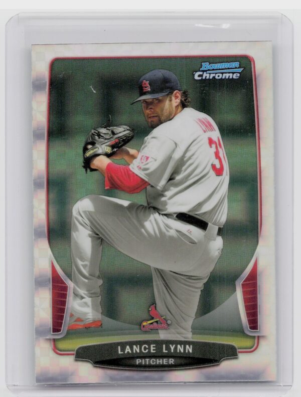 2013 Bowman Chrome Lance Lynn X Fractors #95 Cardinals