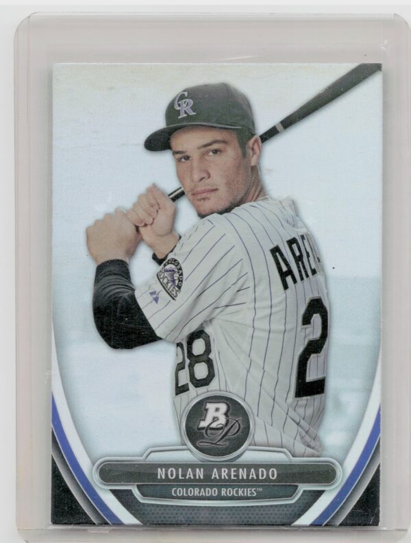 2013 Bowman Platinum Nolan Arenado #BPP40 Rockies Prospects