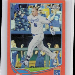 2013 Topps Chrome Billy Butler Orange Refractors #44 Royals