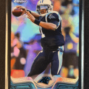 2013 Topps Chrome Cam Newton Black Refractor /299 Panthers #147