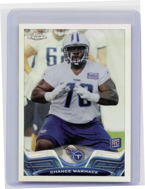 2013 Topps Chrome Chance Warmack Refractors #127 Titans