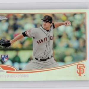 2013 Topps Chrome Mike Kickham Refractors #156 Giants