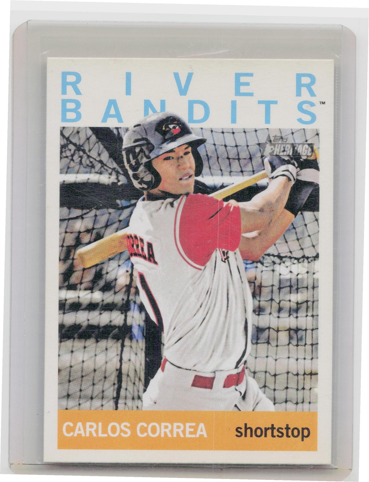 2013 Topps Heritage Minor League Carlos Correa #150 Bandits