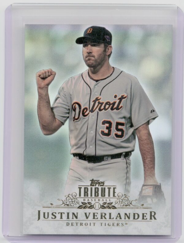 2013 Topps Tribute Justin Verlander #28 Tigers