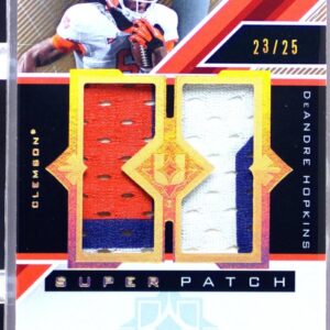 2013 UD Ultimate Collection DeAndre Hopkins /25 JSY #USJ-DH Tigers Super Patch