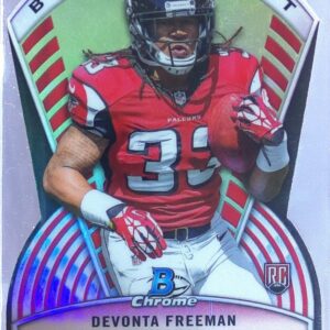 2014 Bowman Chrome Devonta Freeman RC #BB-DF Falcons Bowman’s Best Die Cuts