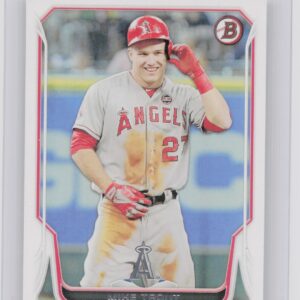 2014 Bowman Mike Trout #168 Angels