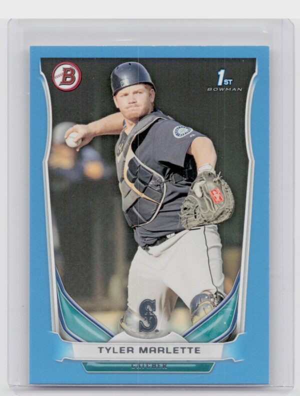 2014 Bowman Tyler Marlette /500 #BP108 Mariners Prospects Blue