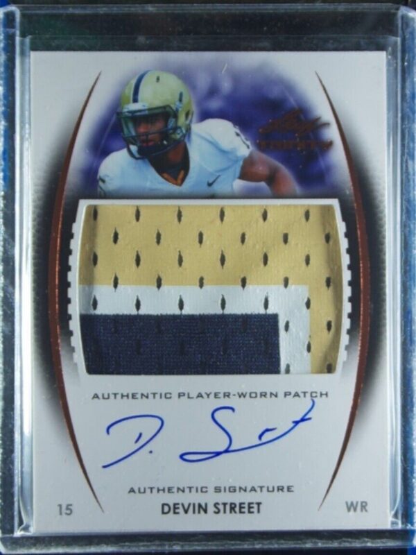 2014 Leaf Trinity Devin Street AU MEM #DP-DS1 Panthers