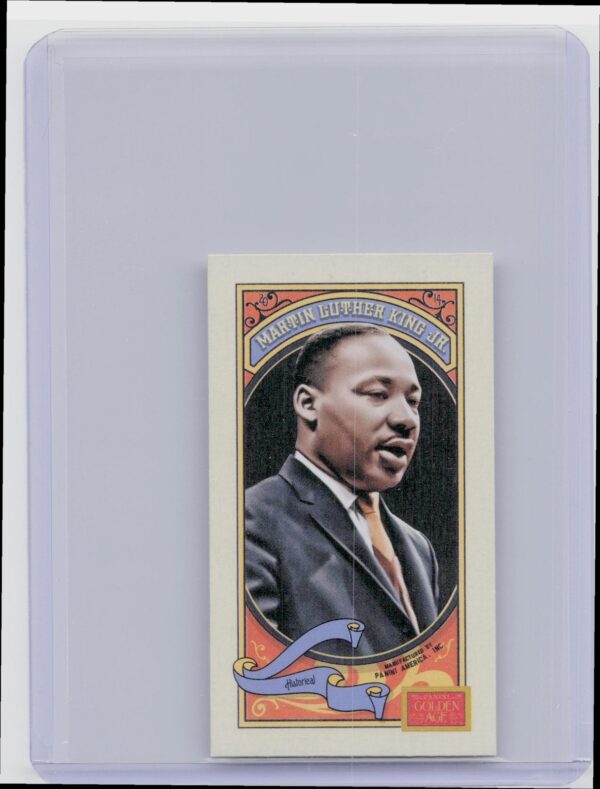 2014 Panini Golden Age Martin Luther King Jr. Hindu Cork Tip back #82