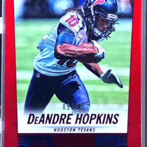 2014 Panini Hot Rookies DeAndre Hopkins Red Zone /20 #89 Texans
