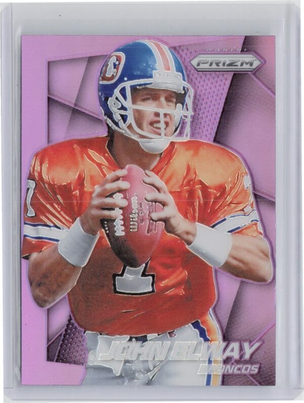 2014 Panini Prizm John Elway Purple Prizm #41 Broncos