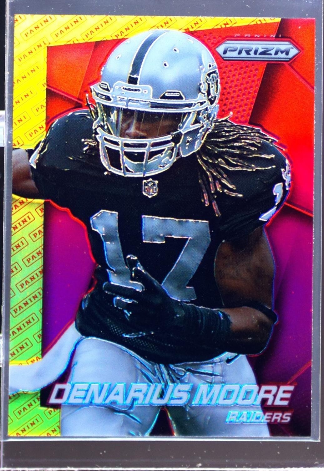 2014 Prizm Denarius Moore Panini Logo Prizm #168 Raiders