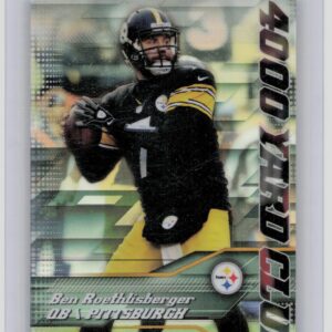 2014 Topps Chrome Ben Roethlisberger #4 Steelers 4,000 Yard Club