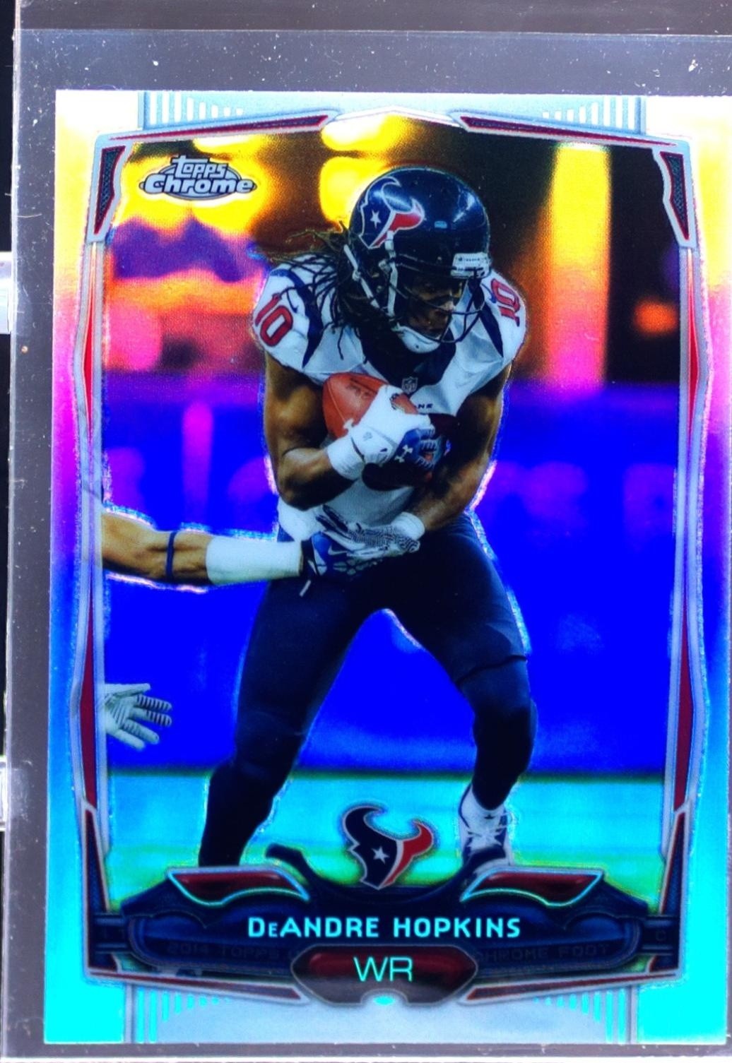 2014 Topps Chrome DeAndre Hopkins Refractor #40 Texans