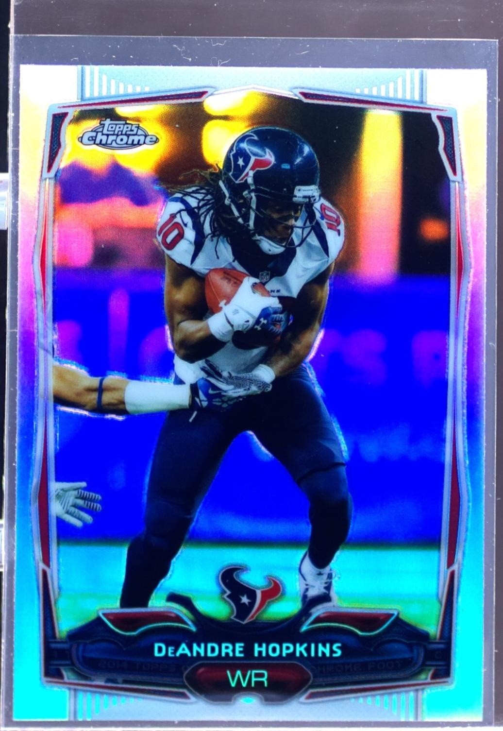 2014 Topps Chrome DeAndre Hopkins Refractor #40 Texans