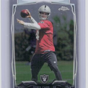 2014 Topps Chrome Derek Carr RC #115 Raiders