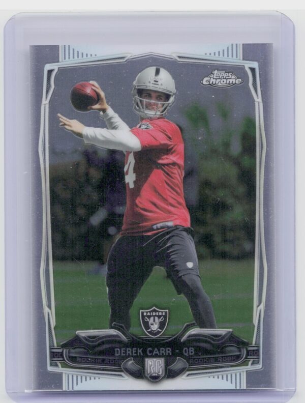 2014 Topps Chrome Derek Carr RC #115 Raiders