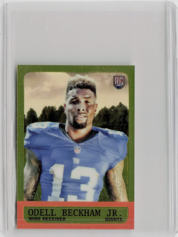 2014 Topps Chrome Odell Beckham Jr. #4 Giants 1963 Minis