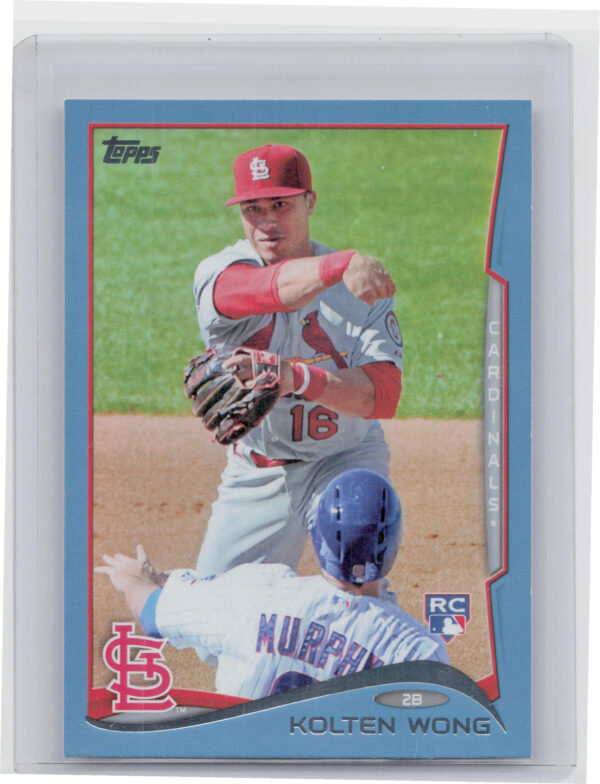 2014 Topps Kolten Wong Blue #46 Cardinals