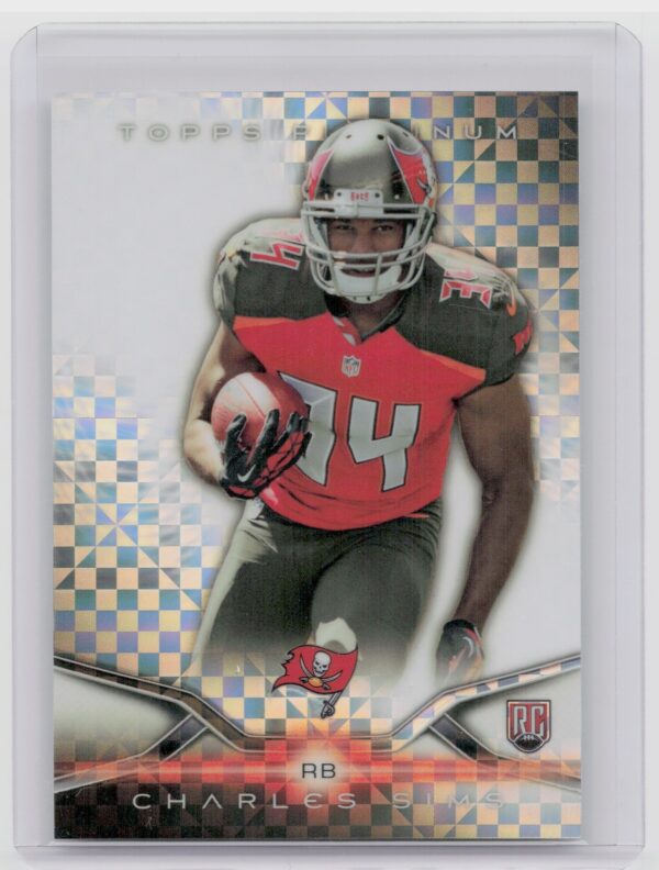 2014 Topps Platinum Charles Sims Xfractors #120 Buccaneers
