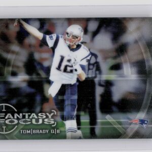 2014 Topps Tom Brady #FF-TB Patriots Fantasy Focus