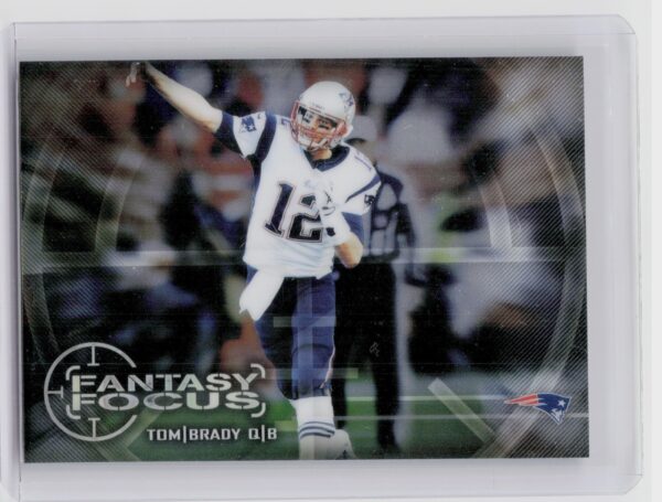2014 Topps Tom Brady #FF-TB Patriots Fantasy Focus