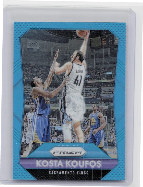 2015-16 Prizm Kosta Koufos Light Blue Prizms /199 #97 Kings