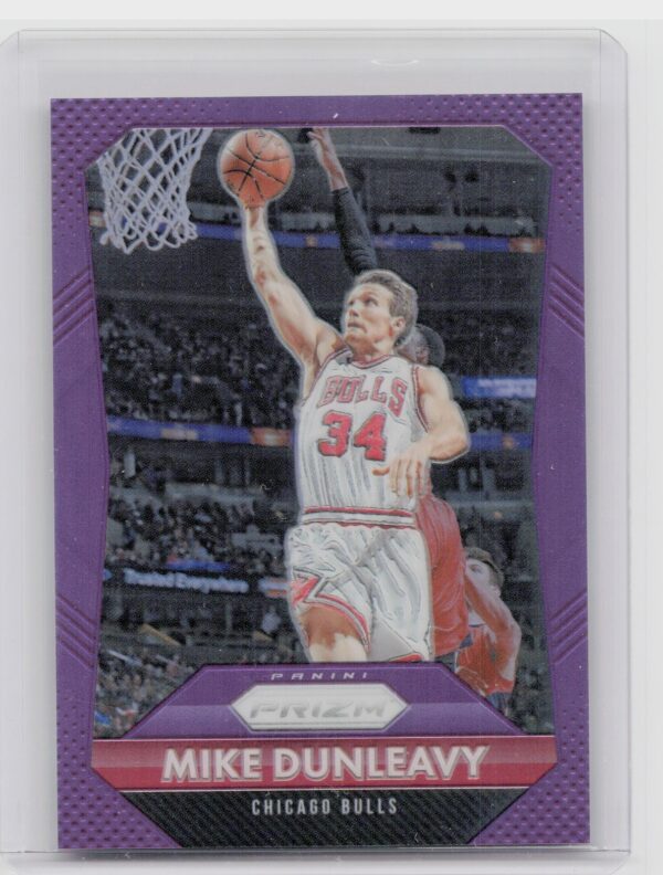 2015-16 Prizm Mike Dunleavy Jr. Purple /99 #183 Bulls