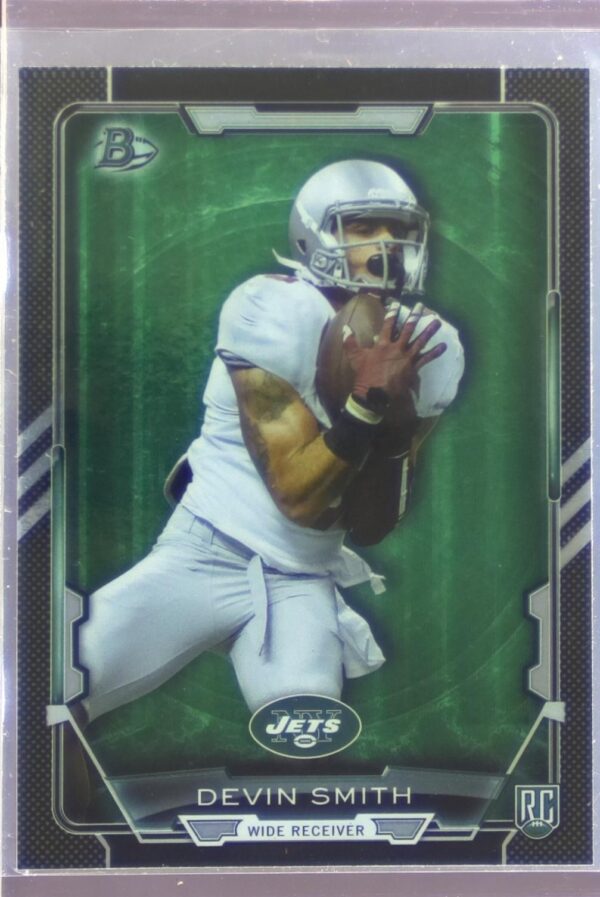 2015 Bowman Devin Smith Rookies Black RC #95 Jets