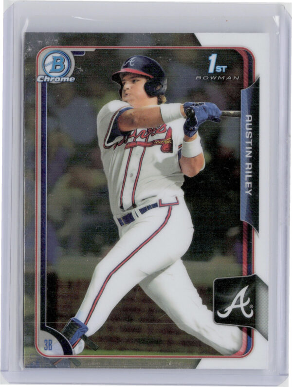 2015 Bowman Draft Austin Riley #157 Braves