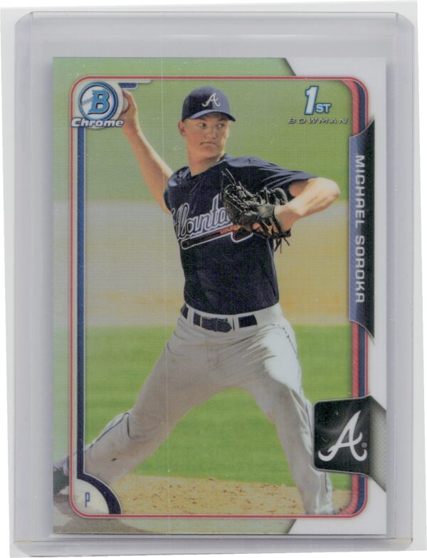 2015 Bowman Draft Michael Soroka #181 Braves
