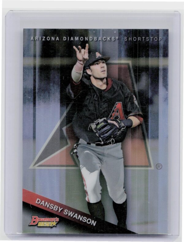 2015 Bowman's Best Dansby Swanson #TP-35 Diamondbacks Top Prospects