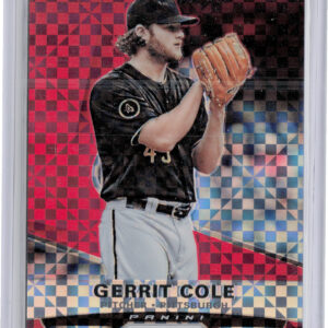 2015 Panini Prizm Gerrit Cole Red Power Prizms SN125 #70 Pirates