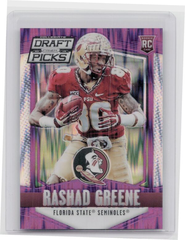 2015 Prizm Collegiate Draft Picks Rashad Greene Prizms Purple /99 #137 Seminole